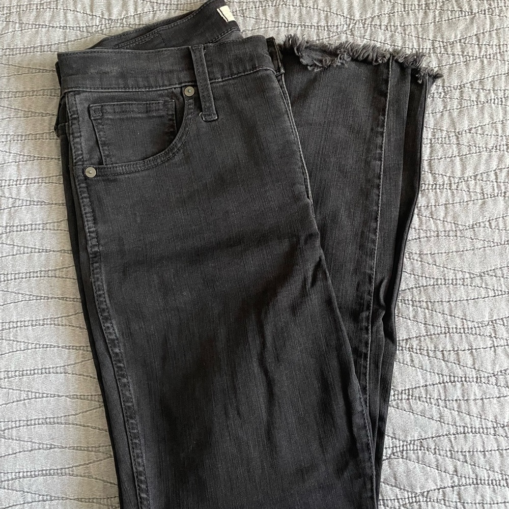 Madewell 10’ Black High Rise Skinny Jeans Size 28P